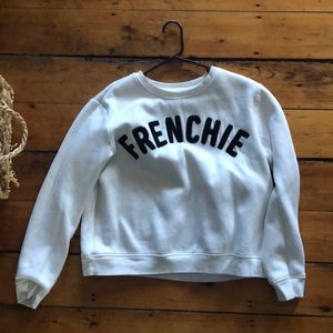 H&M FRENCHIE crew sweatshirt